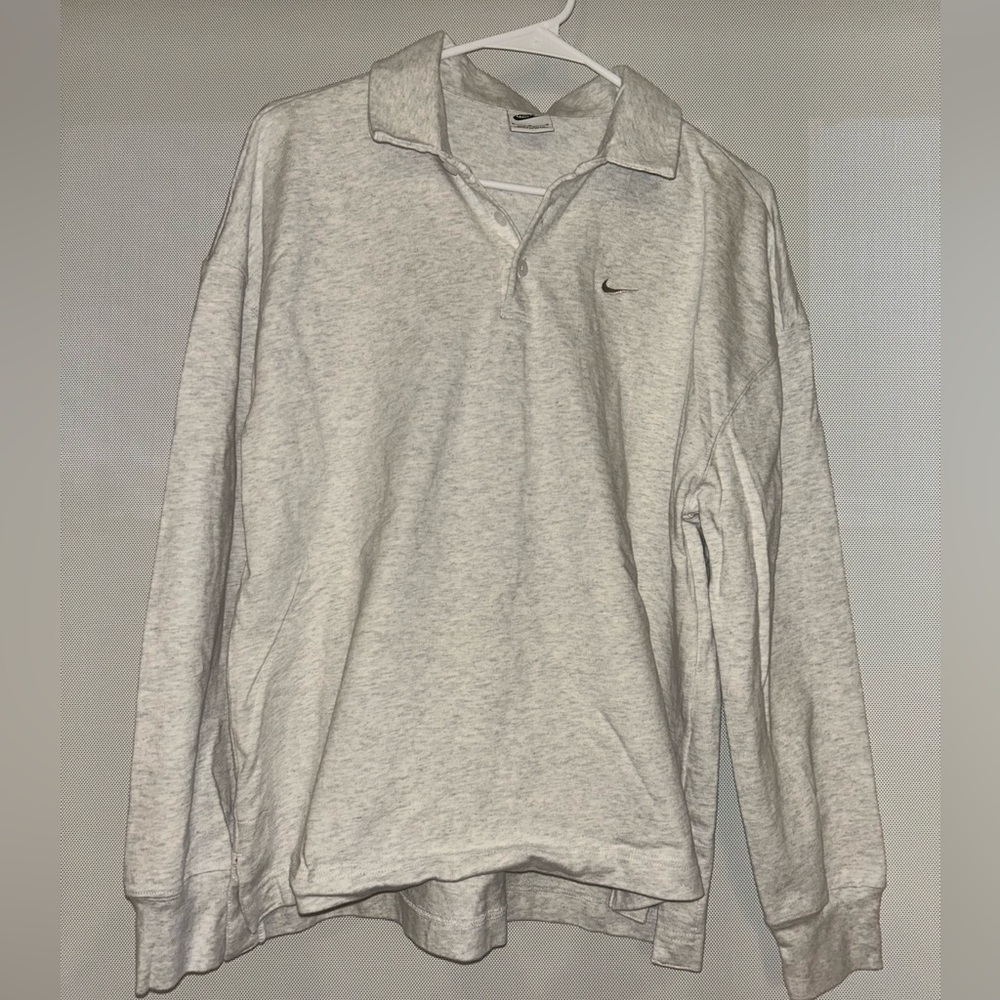 Nike Women’s Light Gray Polo Shirt